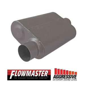 FLOW MASTER / フローマスター 70 マフラー #52572 Center in 2.50