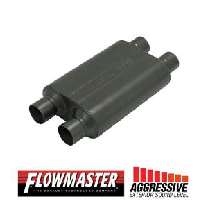 FLOW MASTER / フローマスター 40 マフラー #42441 Offset in 2.25