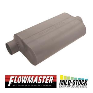 FLOWMASTER 40マフラー本体 FLOW MASTER / フローマスター 40 マフラー #42441 Offset in 2.25