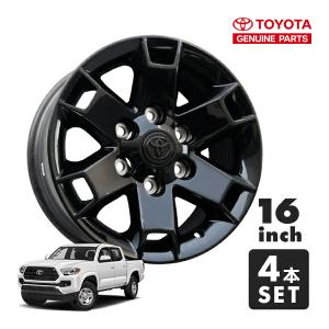 USトヨタ純正 16インチホイール Baja グロスブラック 4本セット JWL