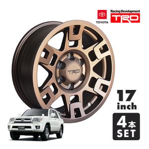 USトヨタ純正 TRD 17インチホイール ブロンズ 5本セット TRDロゴ入 JWL