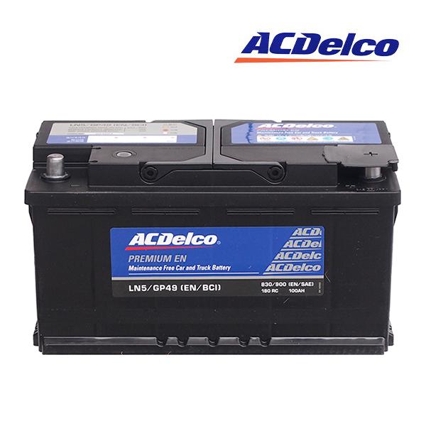 ACDELCO 正規品 バッテリー LN5 メンテナンスフリー BMW 04-11y X3 E83