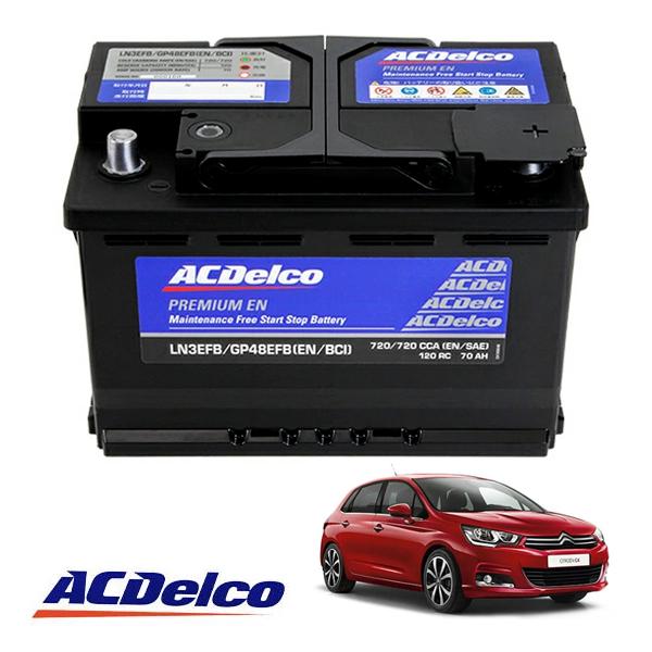 ACDELCO 正規品 バッテリー LN3EFB メンテナンスフリー アイドリングストップ対応 11...