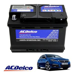 ACDelco 送料無料 (沖縄・離島除く) デルコ製 バッテリー #LN3 (GP48