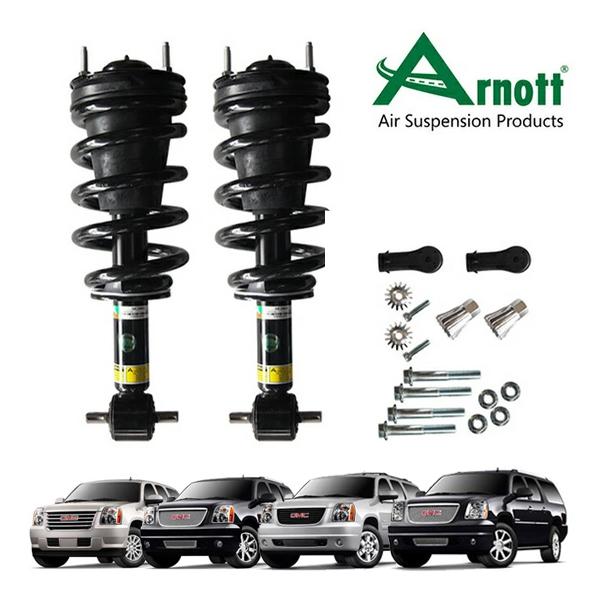 ARNOTT 正規品 07-14 GMC ユーコン ユーコンデナリ フロントショック&amp;スプリング フ...