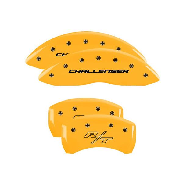 MGP 正規品 09-10y ダッジ チャレンジャー 専用設計 ブレーキ キャリパーカバー イエロー...