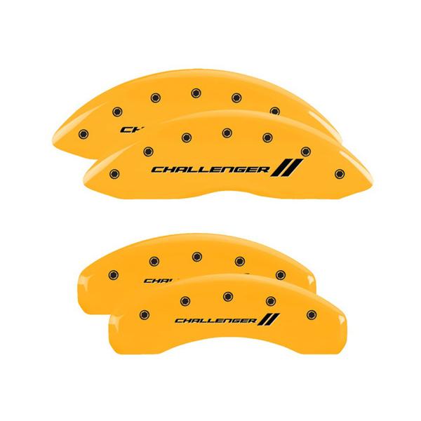 MGP 正規品 08-20y ダッジ チャレンジャー 専用設計 ブレーキ キャリパーカバー イエロー...