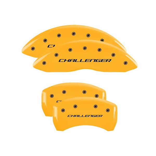 MGP 正規品 11-21y ダッジ チャレンジャー 専用設計 ブレーキ キャリパーカバー イエロー...