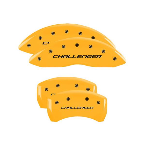 MGP 正規品 11-21y ダッジ チャレンジャー 専用設計 ブレーキ キャリパーカバー イエロー...