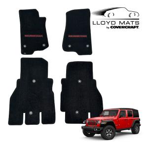 MOPAR純正 ラバーフロアマット JEEPロゴ入 前後セット オールウェザー