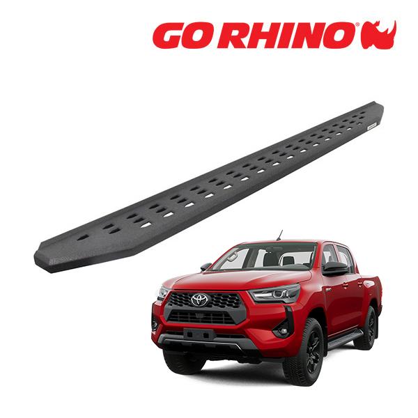 【GO RHINO 正規品】RB20 ランニングボード サイドステップ テクスチャーブラック 694...