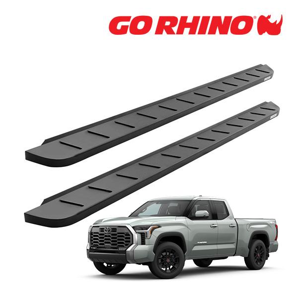 【GO RHINO 正規品】RB10 ランニングボード サイドステップ テクスチャーブラック 634...