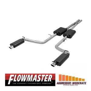 FLOWMASTER 正規品 アメリカンサンダーキャタバックエキゾーストシステム 15-23y チャレンジャー SE SXT 300S 3.6L 817741｜californiacustom