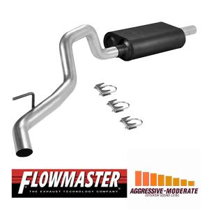 FLOWMASTER 正規品 アメリカンサンダーキャタバックエキゾーストシステム 93-97y グランド チェロキー 5.2L 2WD/4WD共通 17142｜californiacustom