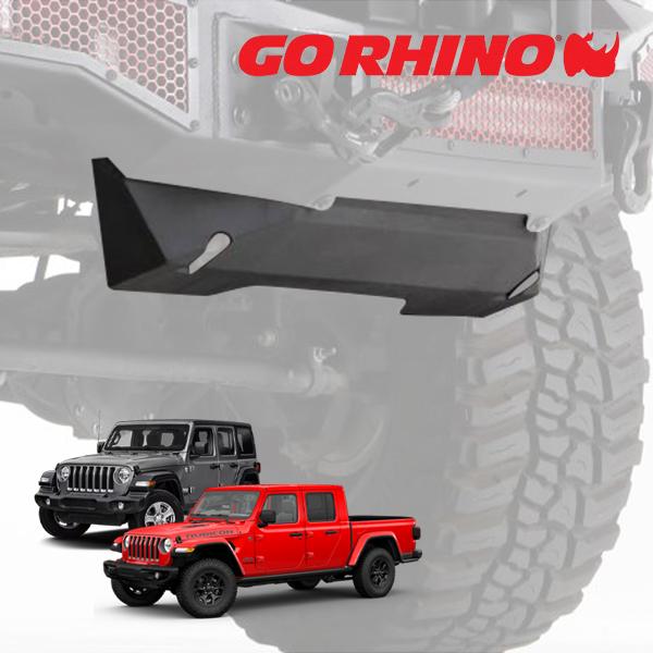 GO RHINO Rockline ロックライン フロントバンパー スキッドプレート ロア 3321...