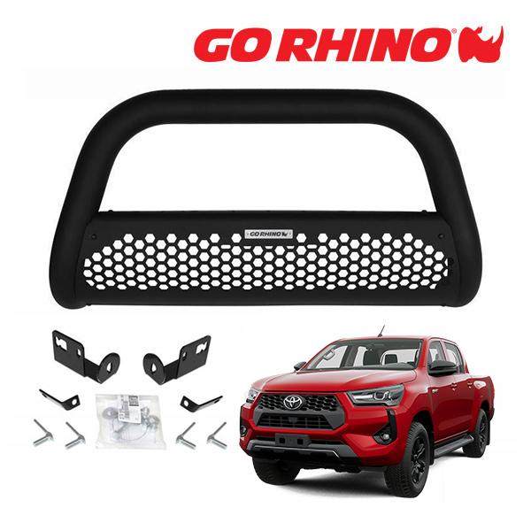 GO RHINO RC2 ブルバー フロントバンパーガード テクスチャーブラック 552483T ト...