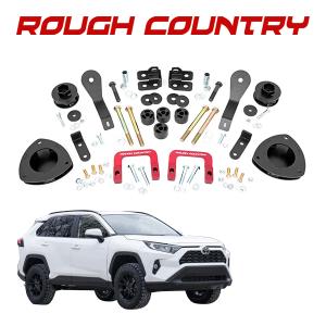 ROUGH COUNTRY 正規品 リフトアップキット 2.5インチアップ 73100 交換パーツ一式 フロント リア 1台分 トヨタ RAV4 50系｜californiacustom