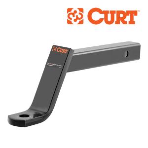 CURT 正規品 クラス3 トレーラーヒッチ用 ヒッチボールマウント 2インチ角 45280 4インチライズ 約10cm 6インチドロップ 約15.2cm｜californiacustom