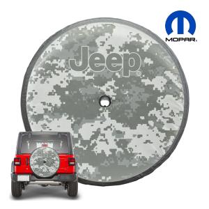 おせたろう　ラングラー タイヤハードカバー　MOPAR純正エンブレム クライスラー・ジープ [Mopar モパー] ハード背面タイヤカバー