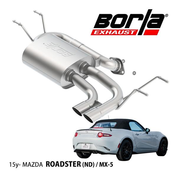 Borla 正規品 Axle-Back アクスルバック エキゾーストシステム ステンレス マフラー ...