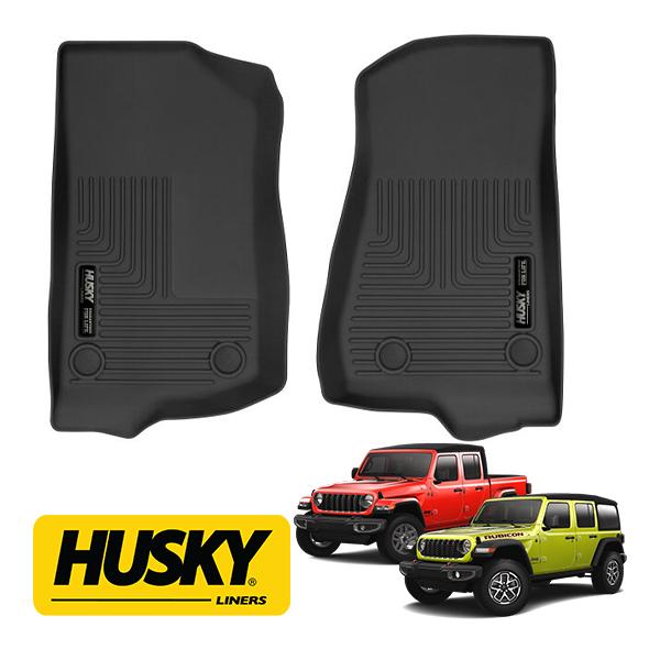 HUSKY LINERS 正規品 X-act Contour オールウェザーフロアマット フロント ...