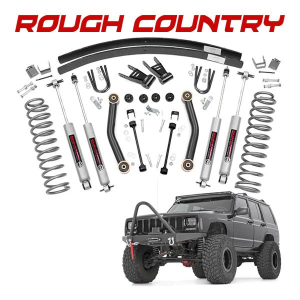 ROUGH COUNTRY 正規品 リフトアップキット 4.5インチアップ 623n2 交換パーツ一...