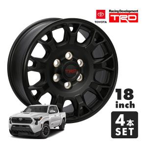 USトヨタ純正 TRD Pro 18インチホイール マットブラック 4本 USトヨタ純正 TRD Pro 18インチホイール マットブラック 4本