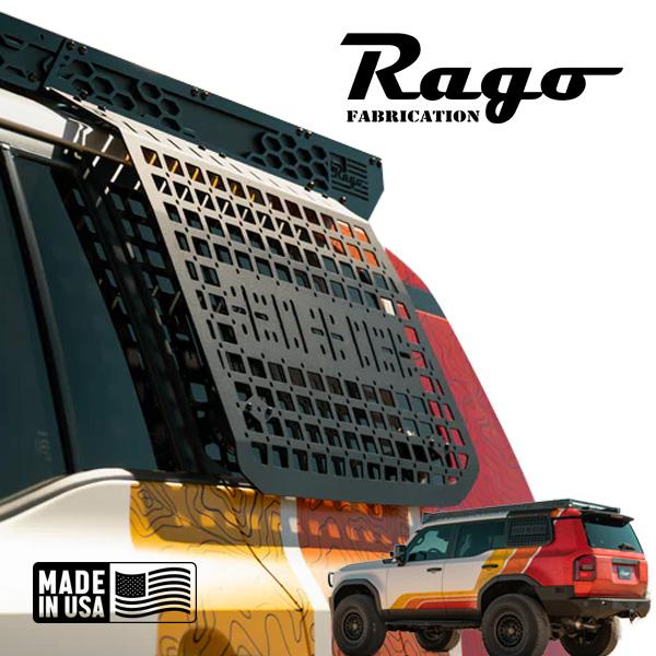 Rago Fabrication 正規品 エクステリアモール ストレージパネル 左右セット スチール...