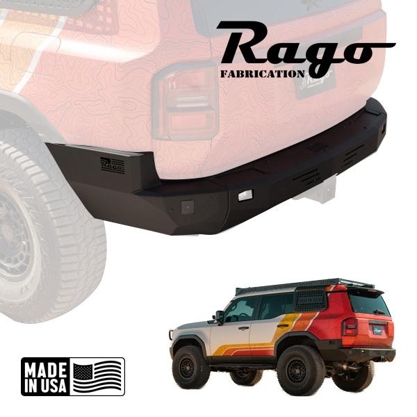 Rago Fabrication 正規品 リアバンパー フルワイド バンパーコーナー センターバンパ...