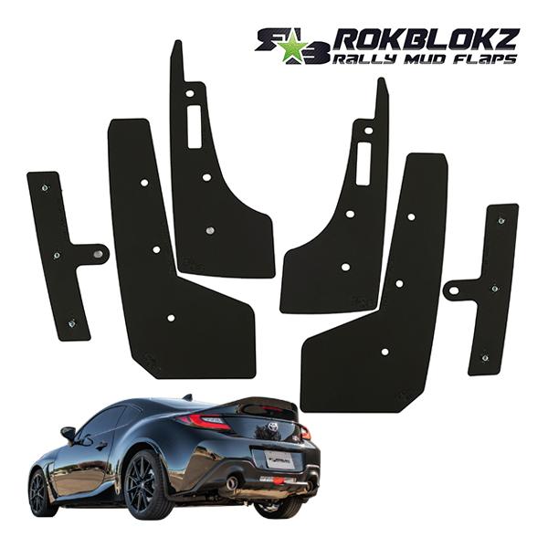 ROKBLOKZ 正規品 スプラッシュガード 泥除け マッドガード ブラック 1台分 4枚セット ロ...