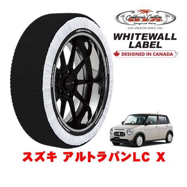 カリフォルニアカスタム スノーソックス WHITEWALL LABEL Sサイズ 155/65R14...