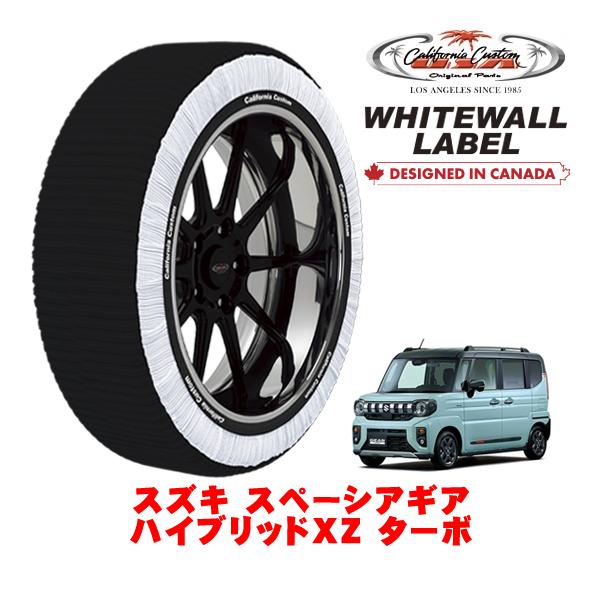 カリフォルニアカスタム スノーソックス WHITEWALL LABEL Sサイズ 155/65R14...