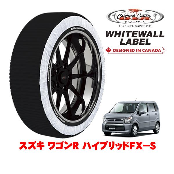 カリフォルニアカスタム スノーソックス WHITEWALL LABEL Sサイズ 155/65R14...