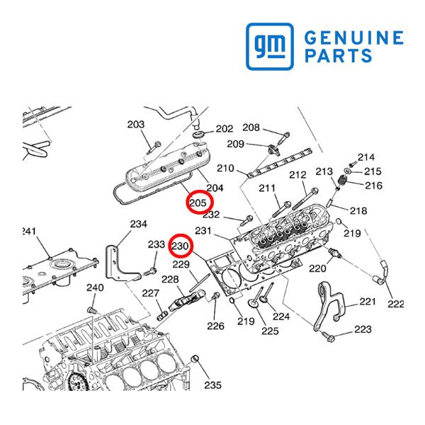 GM純正 シリンダーヘッド ガスケット キット 89017253 03-04y ハマー H2