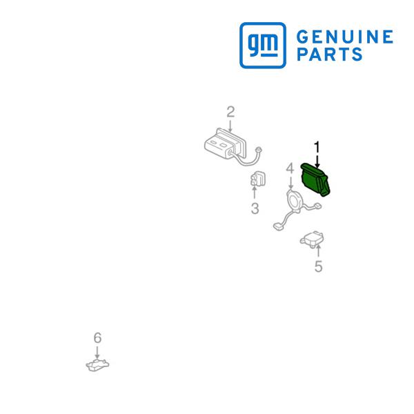 GM純正 エアバック モジュール 運転席 15118219 04-05y エスカレード