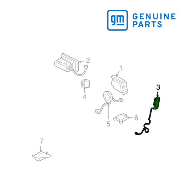 GM純正 エアバック モジュール 運転席シートサイド 15831644 02-05y エスカレード/...