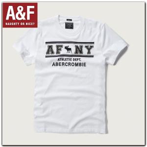 メンズtシャツ お金を節約 アバクロ Tシャツ 正規 メンズ Abercrombie Amp Fitch 白t アンド ブランド 半袖 Teeシャツ アップリケ刺繍アバクロンビー フィッチ