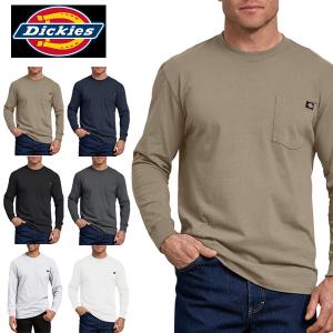 ディッキーズ Tシャツ 長袖 メンズ厚手 ポケット Dickies 長袖ヘビーウェイトWL450｜californiastyle