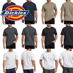 ポケット 厚手Tシャツ 半袖 ディッキーズ DICKIES  WS450ビックサイズ 大きいサイズ クルーネック ヘビーウェイト アメリカ買い付けインポートブランド｜californiastyle
