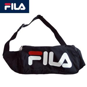 FILA フィラ正規品Heritage Fanny Packナイロン斜めバック ウエストポーチ バッグBAG黒｜californiastyle