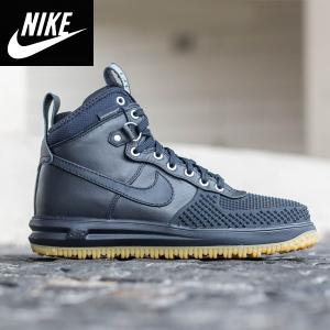 Nikeナイキ正規品スニーカー ルナ フォース 1 ダックブーツlunar Force 1 Duckboot Dark Obsidian