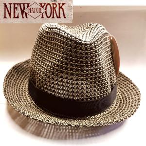 【売り尽くし】NEW YORK HAT two stitch fedora ニューヨークハット ワークキャップ 帽子インポートブランド　茶色　　帽子 中折れ　ソフト柔らかい｜カリフォルニアスタイル