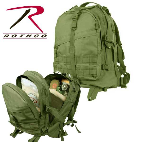 Rothco ロスコ リュックバックパックLarge Transport Pack旅行 アウトドア釣...