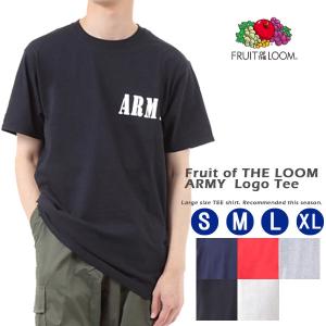 【売り尽くし】メンズ tシャツFRUIT OF THE LOOMフルーツオブザルーム US ARMY アーミーtee ミリタリー｜californiastyle