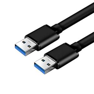 USB 3.0 A - オスケーブル1.5m、USB - USBケーブルUSBオス - オスケーブルダブルエンドUSBコード、ハードドライブ