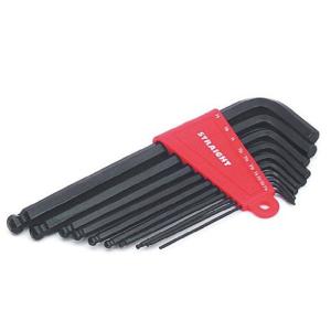 (STRAIGHT/ストレート) L型ヘックスレンチセット ボールポイントタイプ