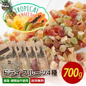 トロピカルドライフルーツ4種 (一部商品在庫きれ)　ドライフルーツダイスカット