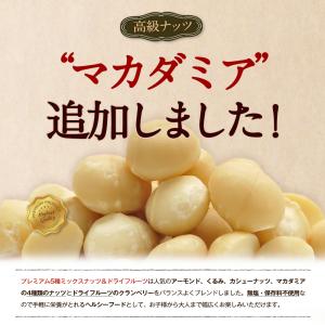 プレミアム5種ナッツ&ドライフルーツ 700g...の詳細画像3