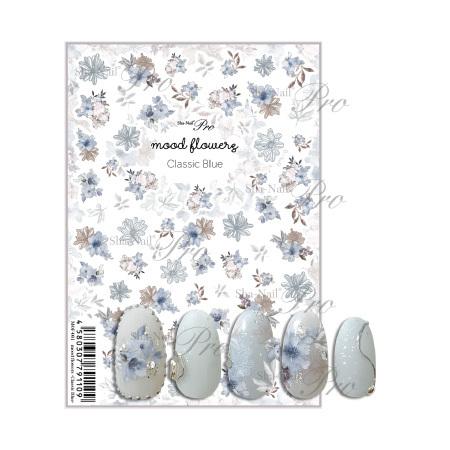 写ネイルPro ムードフラワーズ クラシックブルー