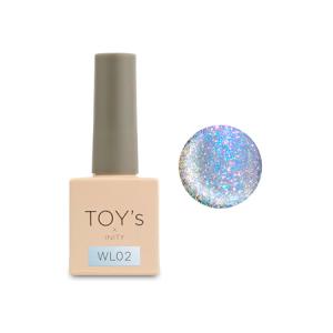TOY's × INITY トイズバイアイニティ ホワイトライトコレクション T-WL02 ブルー 7ml